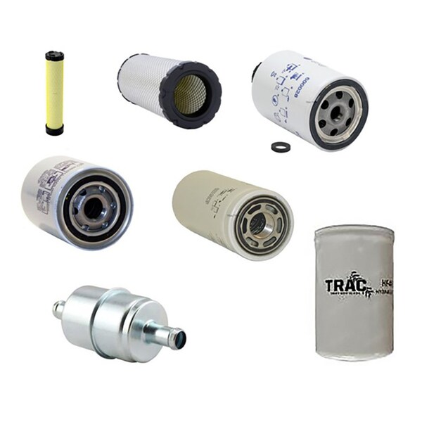 Aic Replacement Parts Maintenance Filter Kit Fits Case 585G 586G 588G Lift Trucks w/4-390 Engine 25849-7FILTERSET - main
